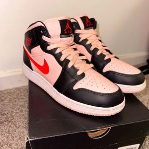 Pink Air Jordan 1